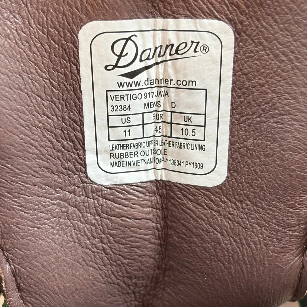 Danner Vertigo 917 Mens 11D Brown GTX Waterproof 5